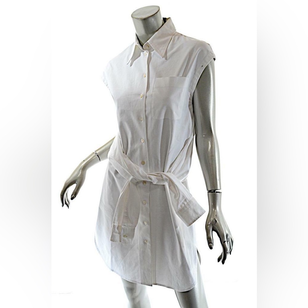 Moschino Couture Shirt Dress with Waist Tie
